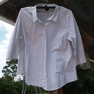 Worthington fitted blouse